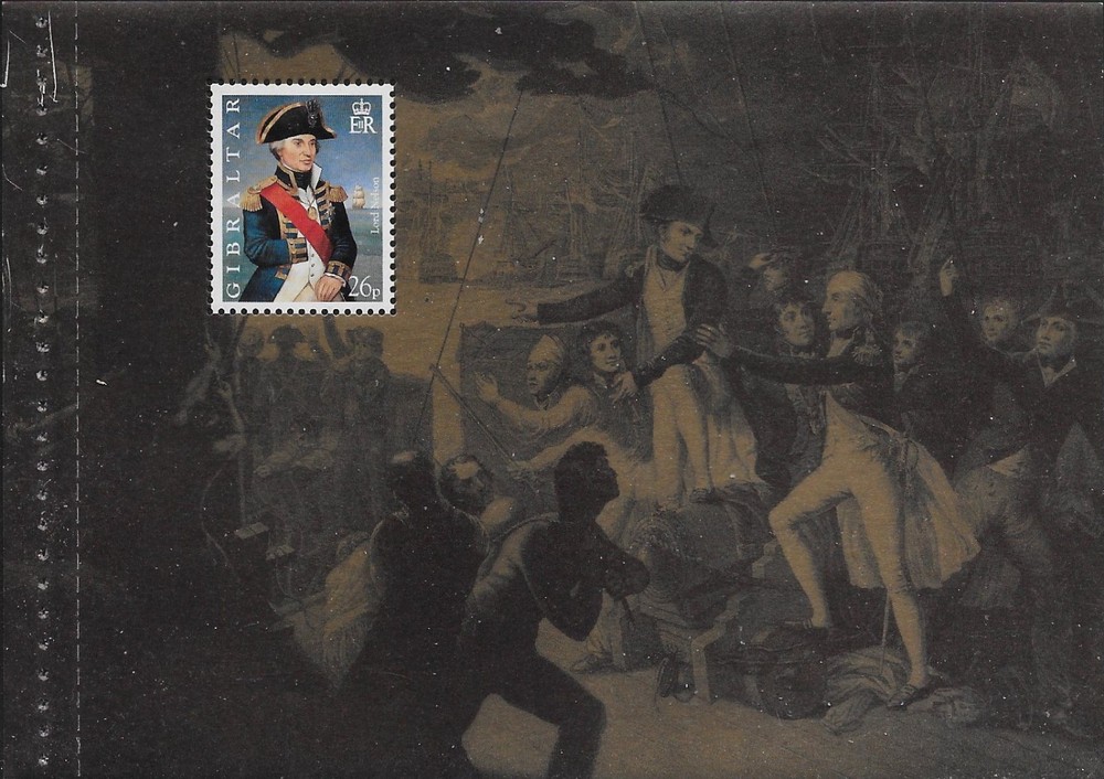 Gibraltar Scott #'s 766a MNH
