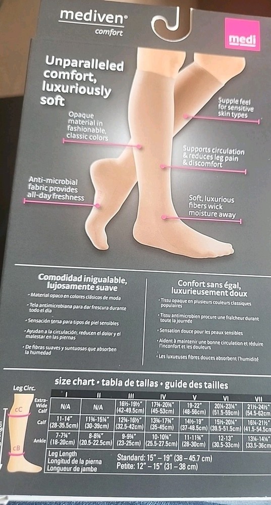 Mediven Compression Socks 49506, New
