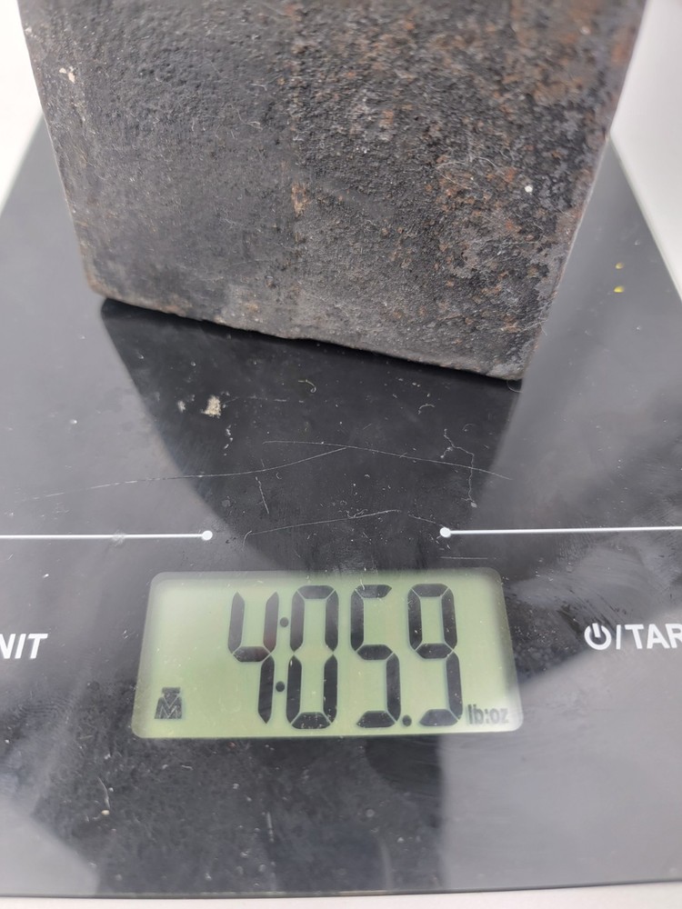 6.5" Cast Iron Flat Rustic Farmhouse Decor