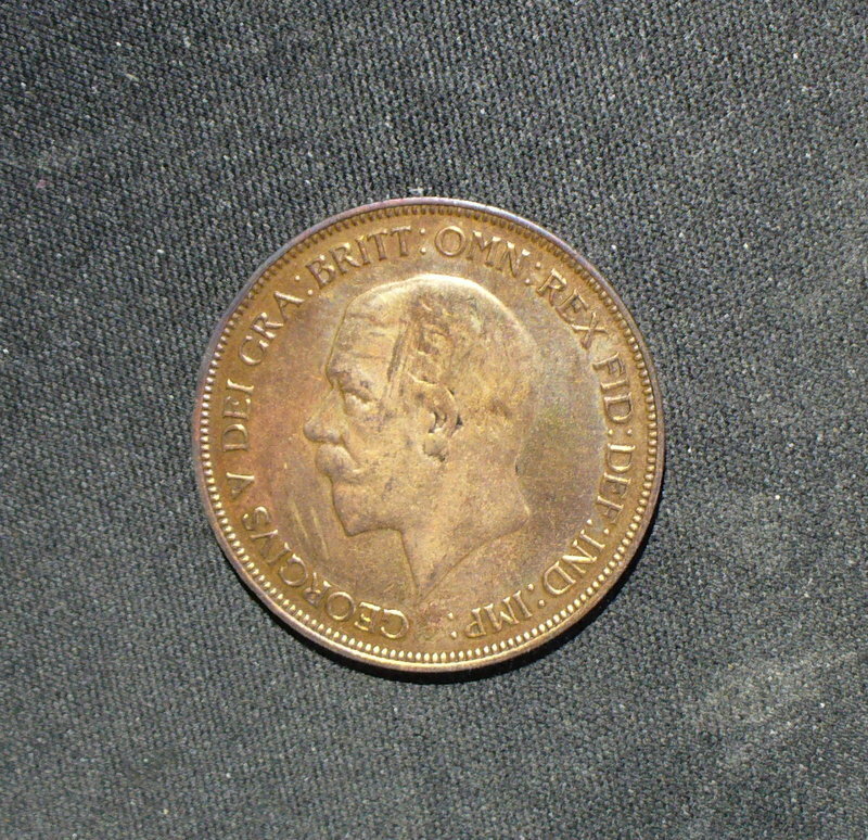 Two Old UK Pennies