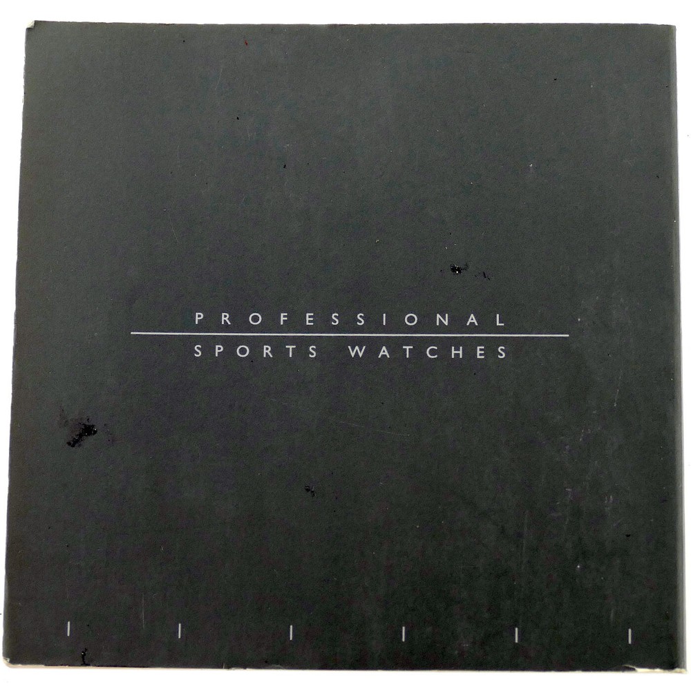 TAG HEUER MULTIGRAPH INSTRUCTIONS BOOKLET