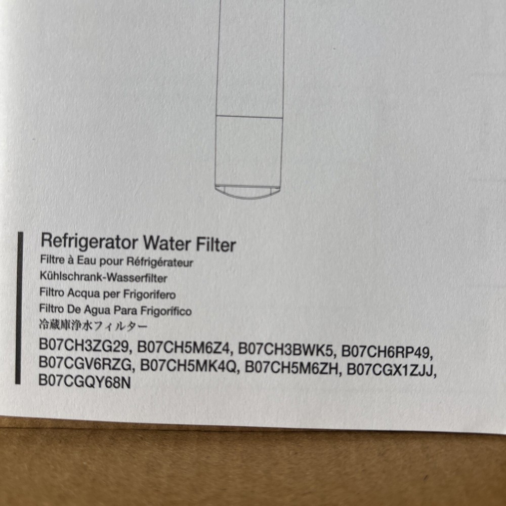 Amazon basics Replacement Water Filter AMZN-00020B-P Premium For Samsung DA29