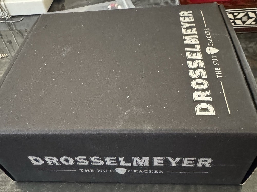 Drosselmeyer The Nut Cracker Black and Silver Modern Nut & Shell Cracker