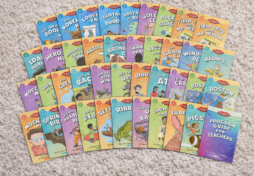 Decodable Reader Set - 32 DECODABLE BOOKS