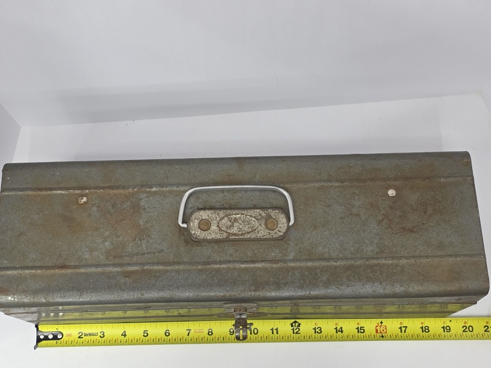 Vintage Dunlap Tool Box 19 X 6