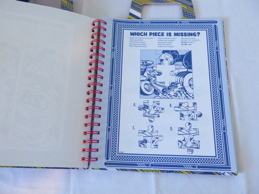New Disney Mickey Mouse Activity Book Folder Stickers Pens