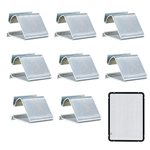 RV Window Replacement Screen Clips 8 Pack | Screen Installer Clips | Screen