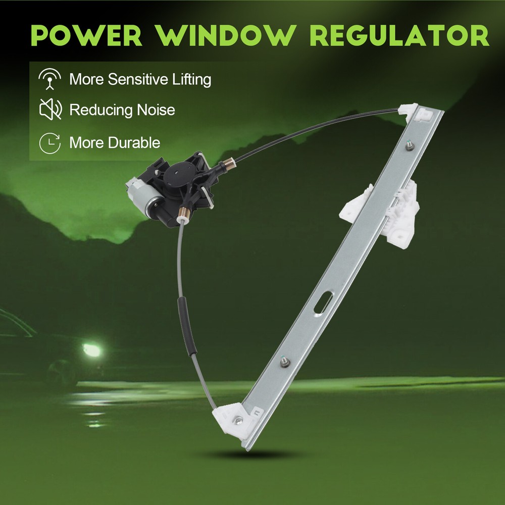 For 2004-2009 Mazda 3 Power Window Regulator Front Driner Left Side with Motor