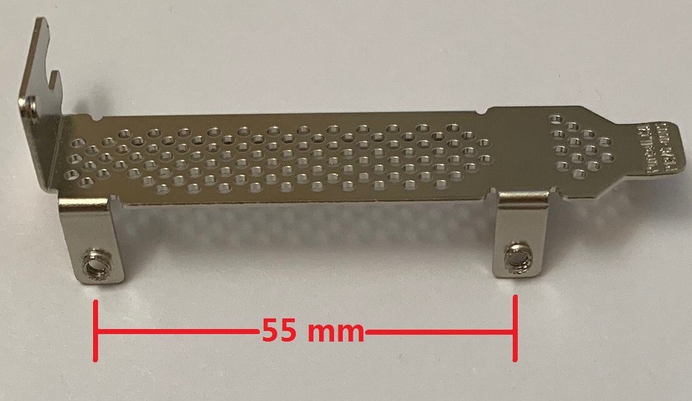 LSI SAS Raid Controller Low Profile PCIE Bracket P1276-0005 AOC Bracket