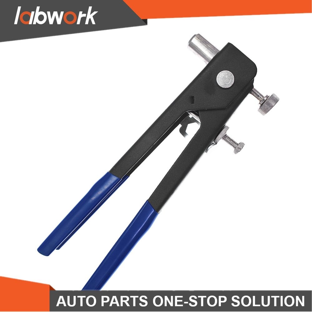 Labwork 86Pcs M3-M8 Blind Rivet Nuts Threaded Insert&Rivet Gun Tool Riveting Kit