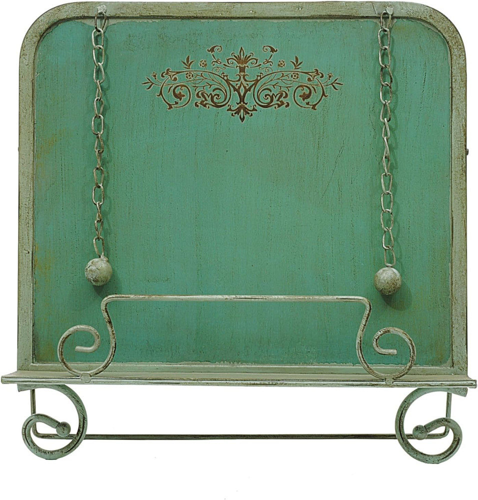 Metal Cookbook Holder, Blue