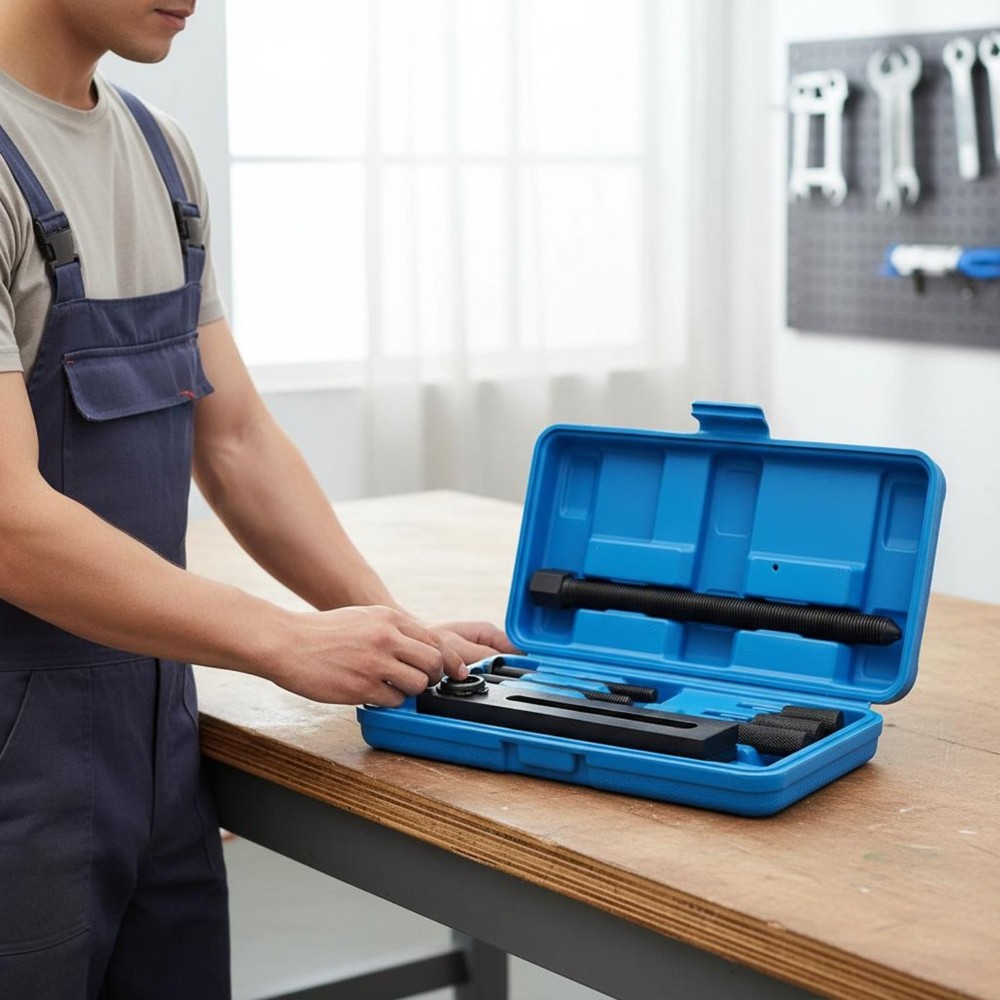 Engine Shaft Puller Installer Tool Sturdy Duty Motorcycle Engine Housing