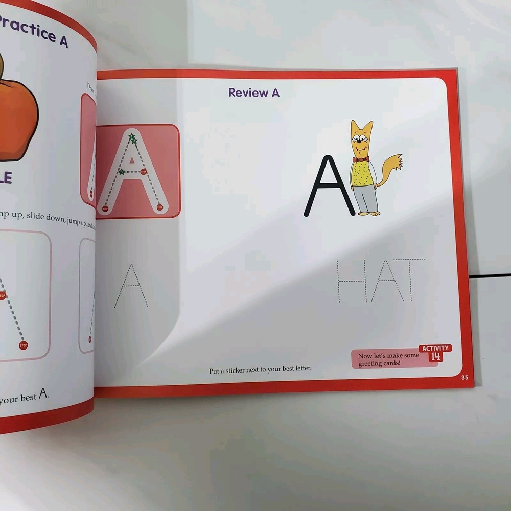 Hooked On Handwriting Learn To Print Activity And Workbooks With CD-ROM