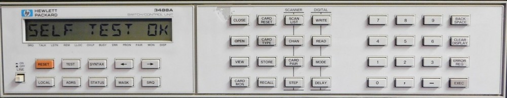 Agilent HP Keysight 3488A HPIB Switch / Control Unit Mainframe