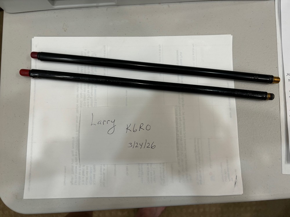 Buddipole Antenna arms - Read below