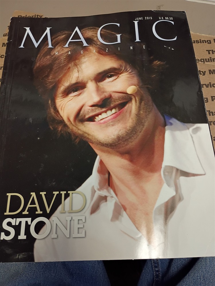 David Stone Magic Magazine Issue June 2015 #13