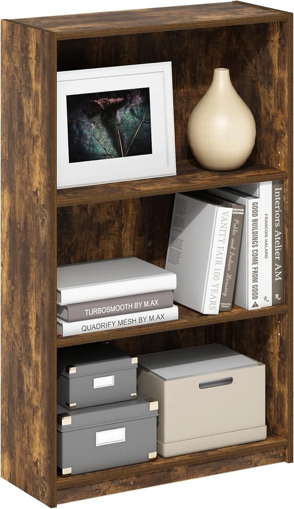 Gruen 2-Tier Open Shelf Bookcase Metropolitan Pine