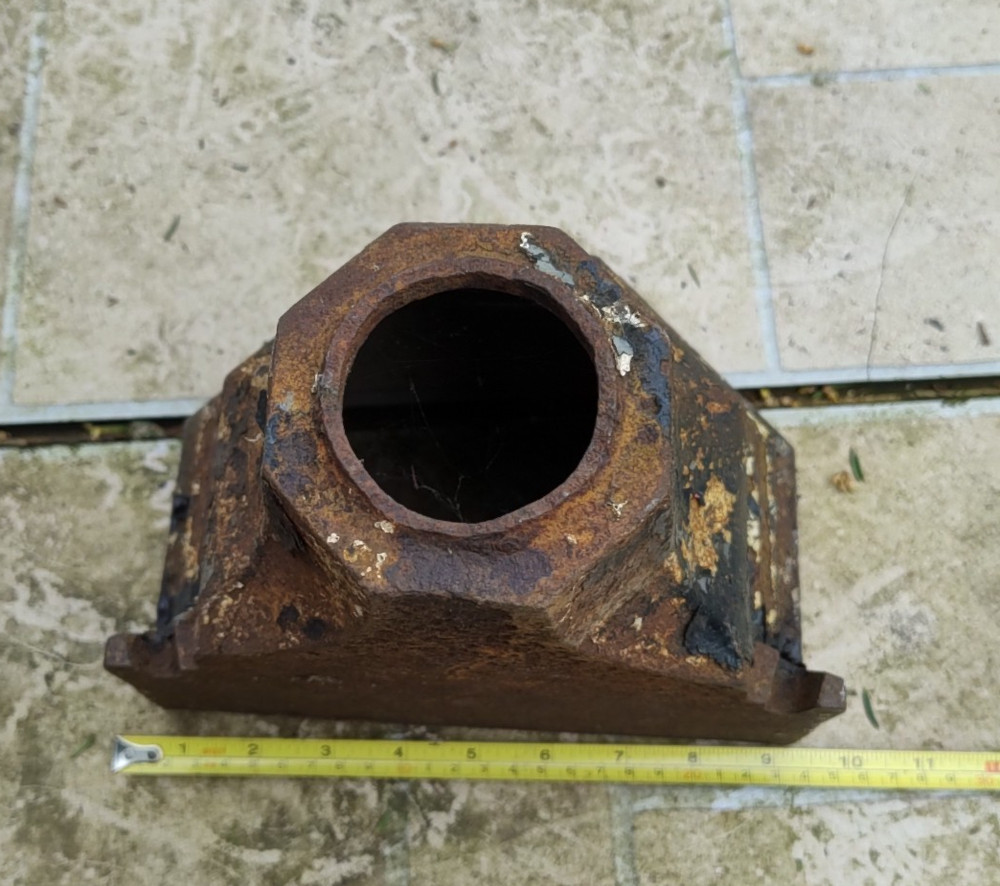 Cast Iron Rain Water Hopper and Down Pipe Reclaimed