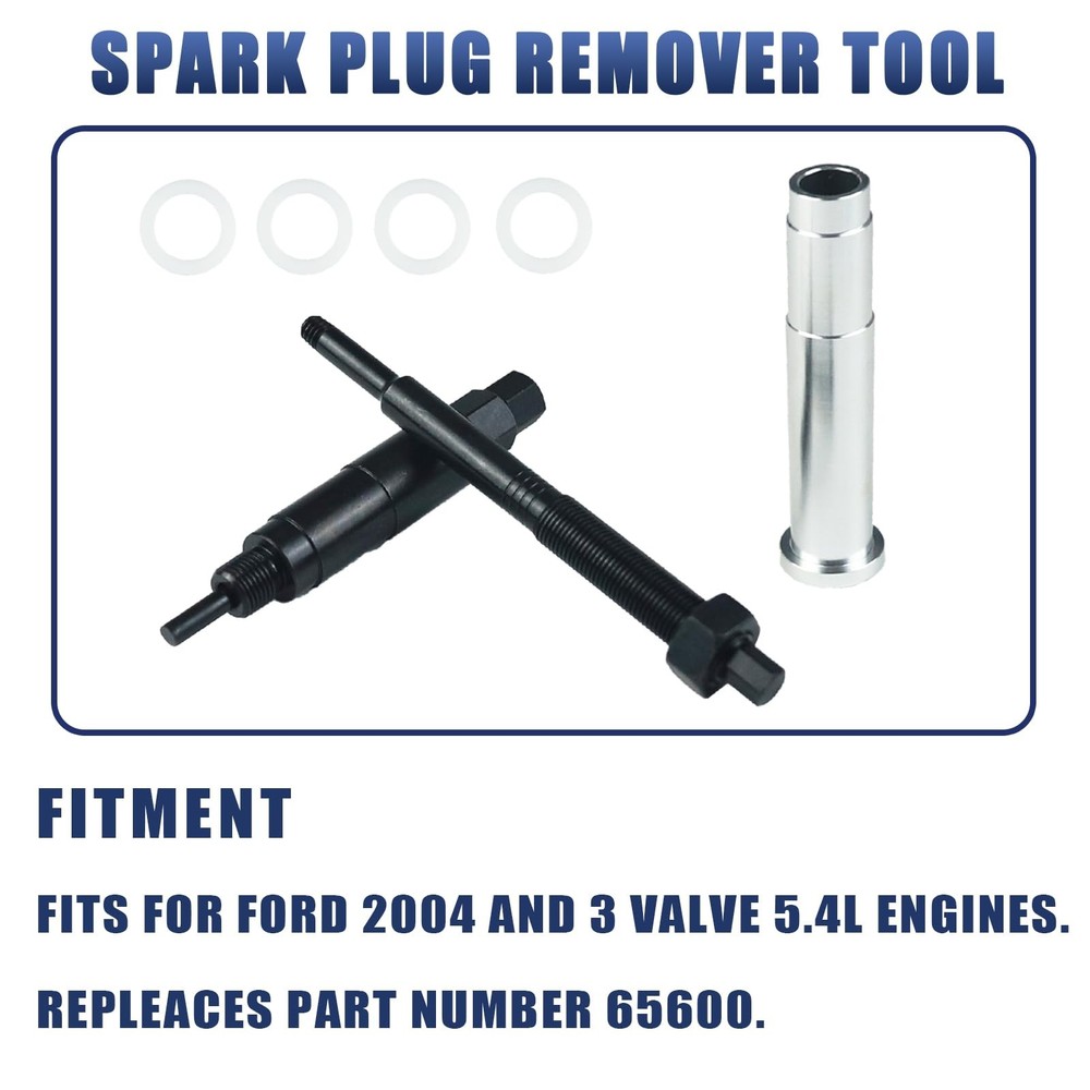 DOPPAPS 65600 Broken Spark Plug Remover Tool Kit Removal Plug...