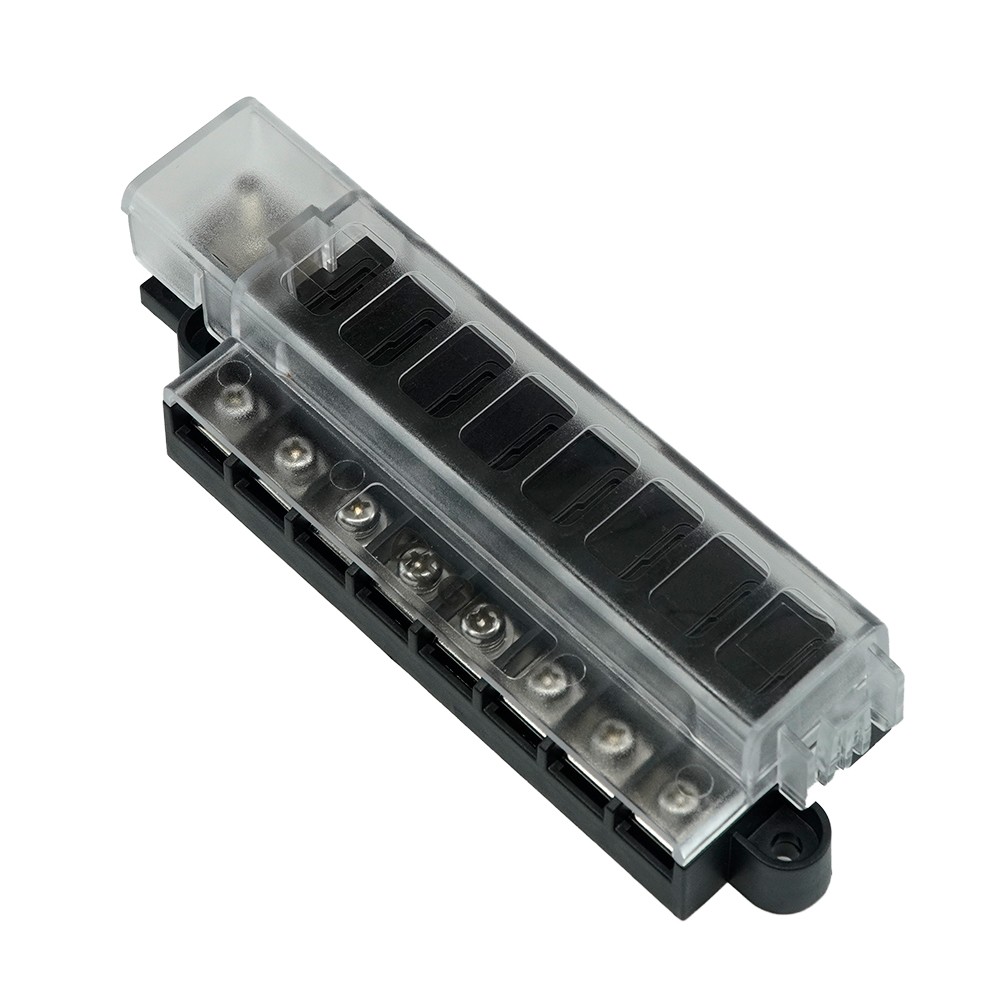EGIS MOBILE RT FUSE BLOCK 8 CIRCUITS W/COVER- 8046
