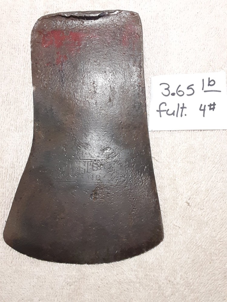 Fulton No. 4 Axe Head 3.65 LBS