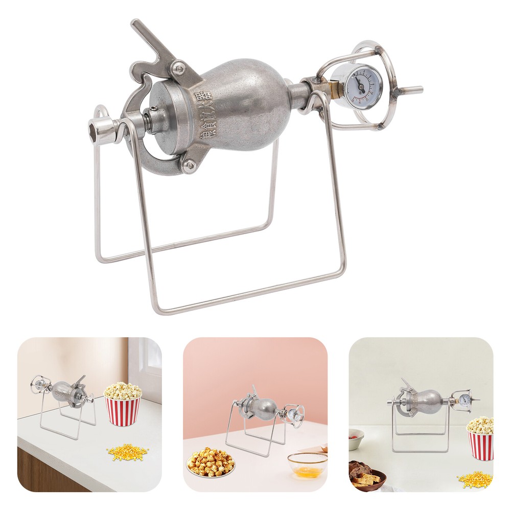 Retro Mini Hand Popcorn Maker Popcorn Maker Manual Pop Corn Maker Freestanding