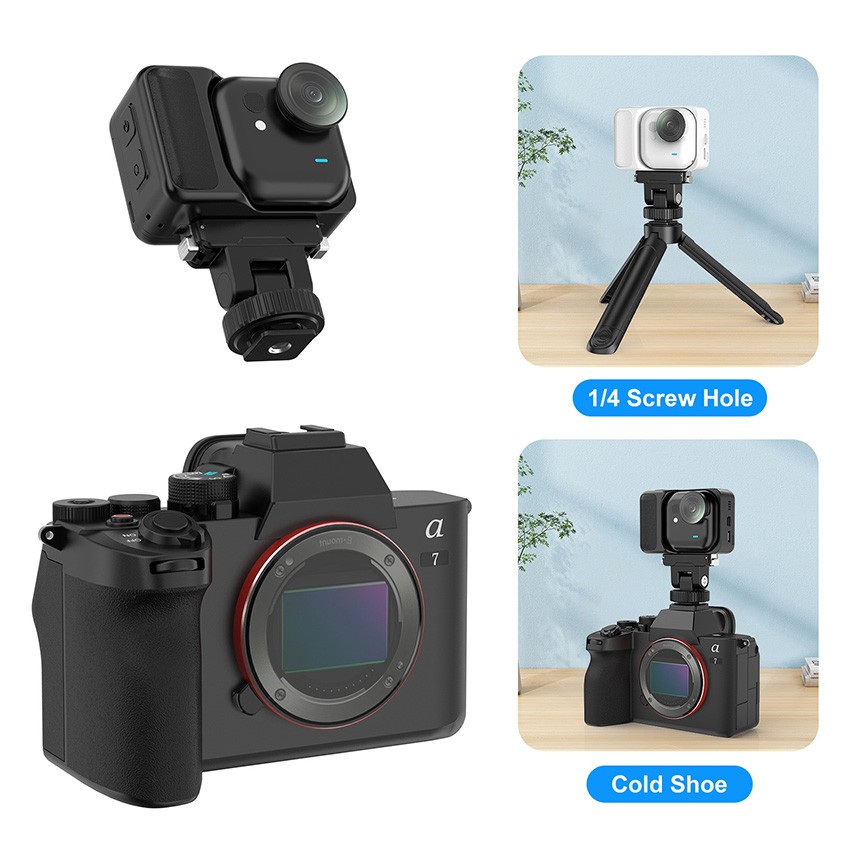 For Insta360 GO UItra Magnetic Quick-Release Base Camera Extension Accessories