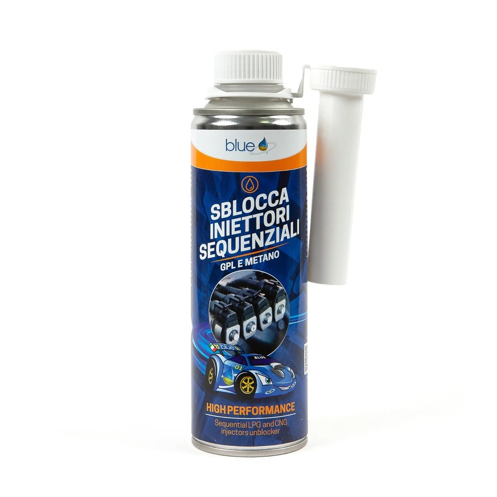 LPG & METHANE SEQUENTIAL INJECTOR UNLOCK 350ml - BLUE BG03035