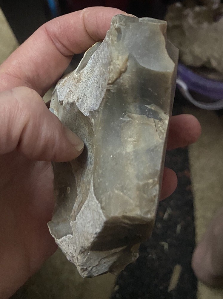 14.22oz Georgetown Flint Rock Quality Knapping Fire Making (Artifact?)