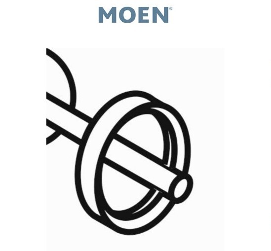 Moen 16015 Pivot Rod Seat