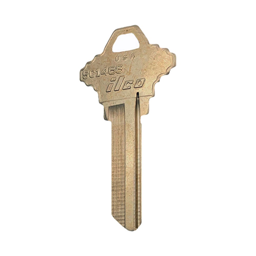 SC1468 Key Blank 6-PIN Brass