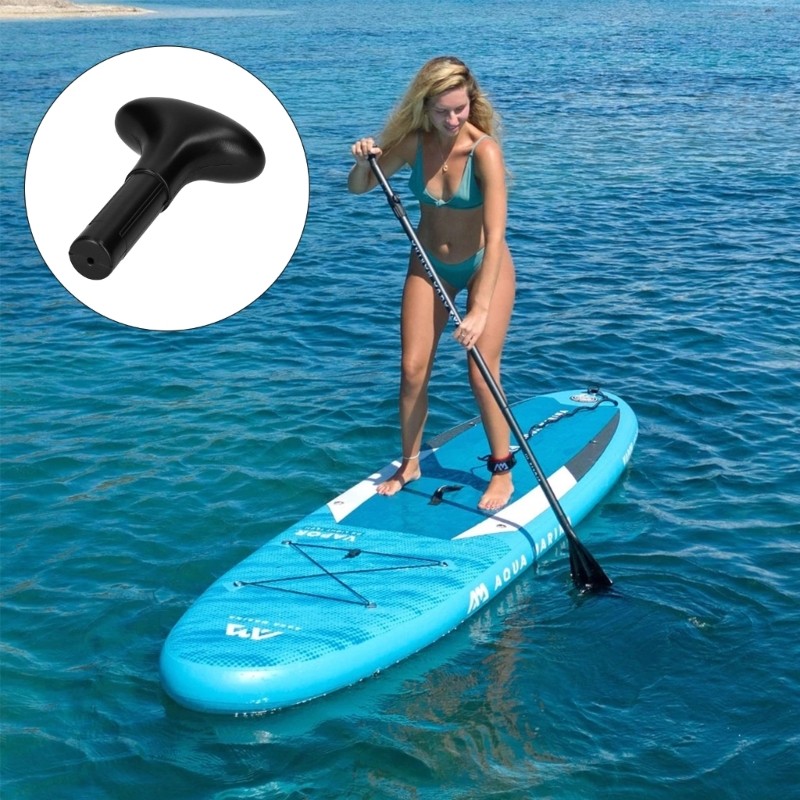 2Pcs Surfboard Paddle Replacement Handle Portable Surfs Paddle Head Plug