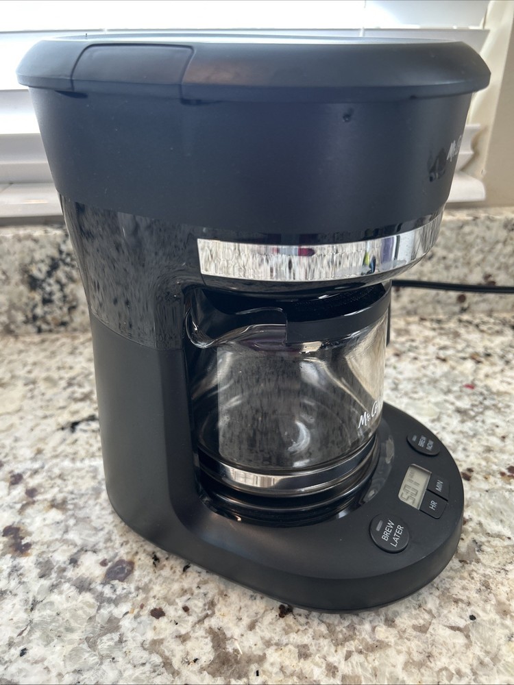 Mr. Coffee Programmable Coffee Maker 5-Cup Black Excellent Condition