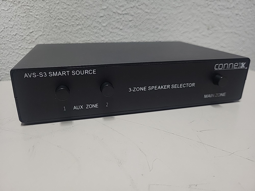 Connexx AVS-S3 Smart Source  3 Zone Speaker Selector