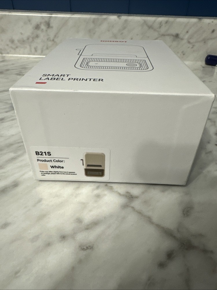 NIIMBOT B21S Smart Label Printer Open Box