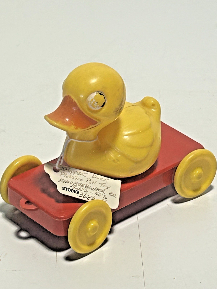 Vintage Skipper Duck Pull Toy