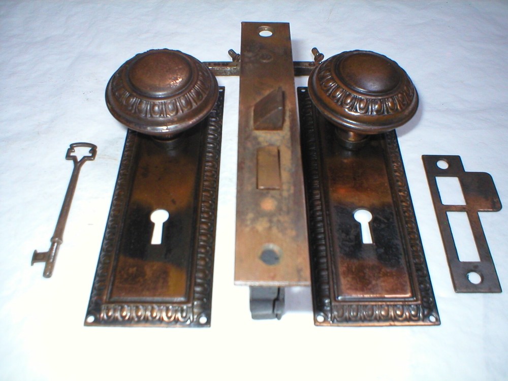 Antique Victorian Era Door Hardware