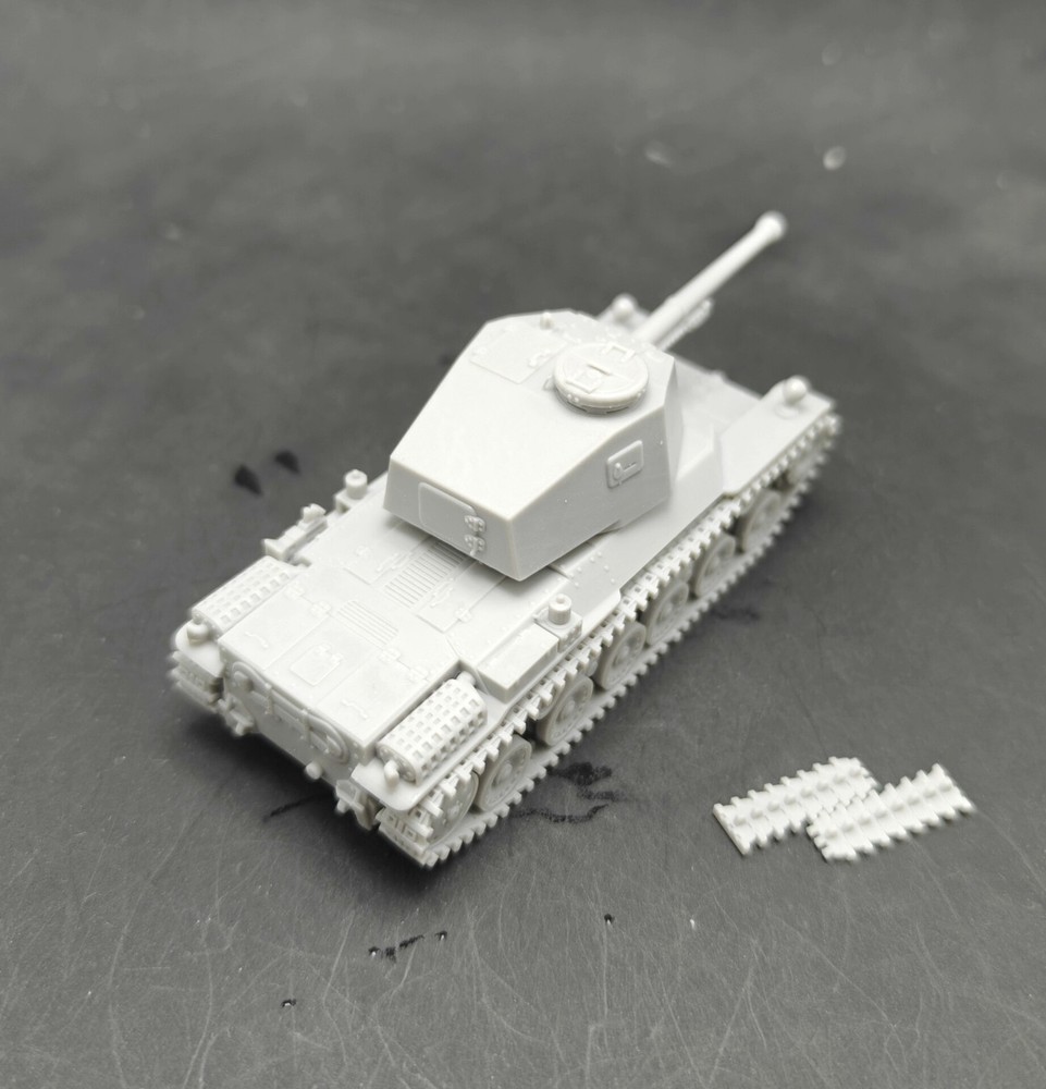 3D printing 1/72/87 Type 3 Medium Tank‌ ‌Chi-Nu‌ Model Kit Unpainted