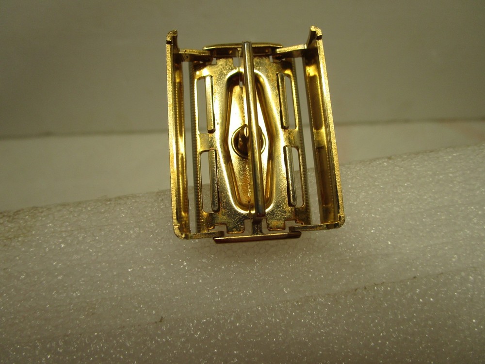 Vintage gold Gillette Executive Adjustable Razor E4 1959
