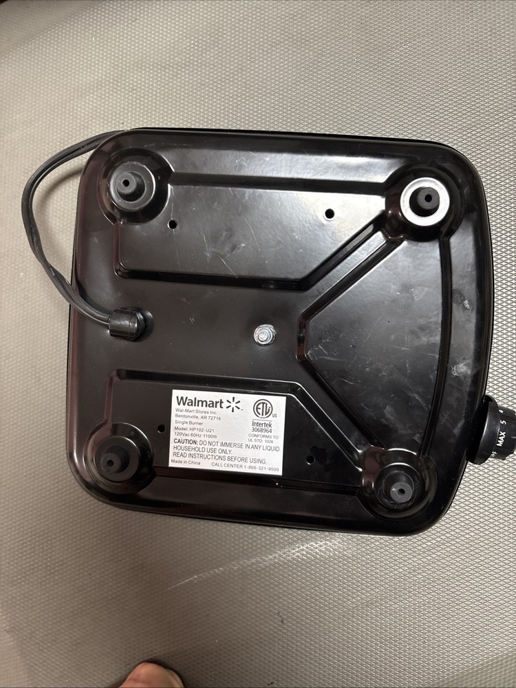 Intertek Single Burner
