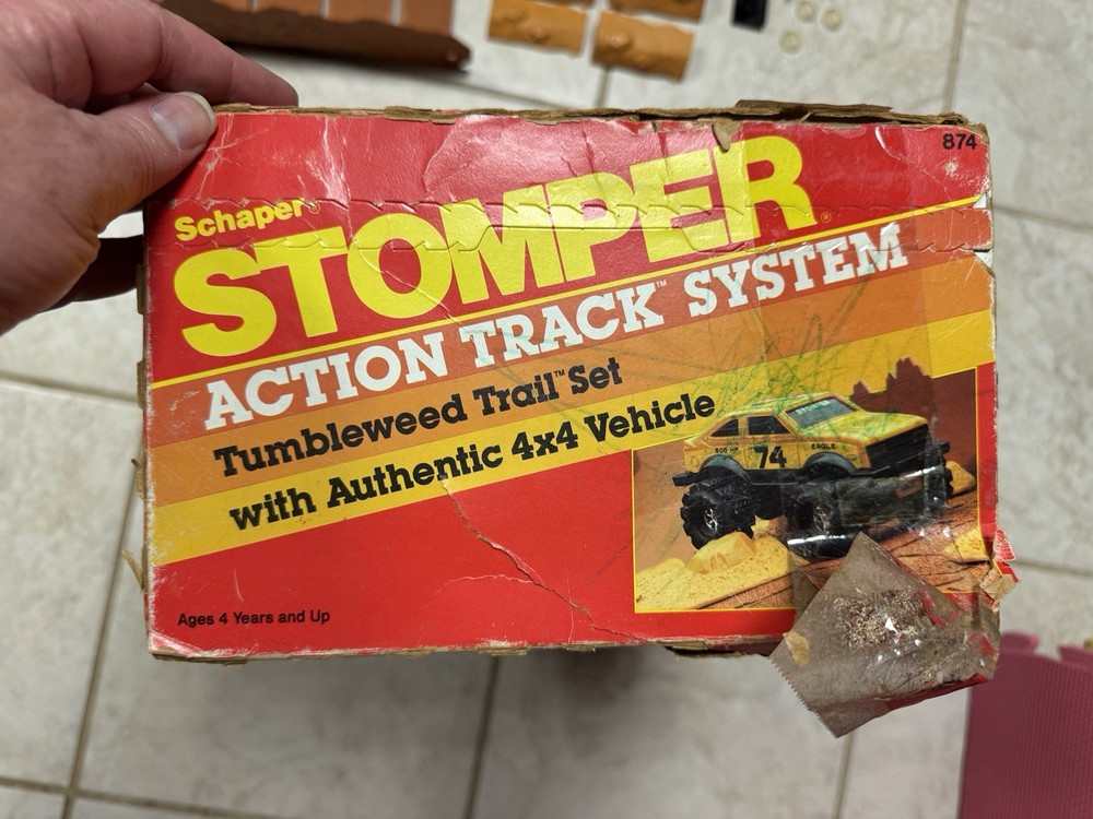 1983/84 Scraper Stomper Tumbleweed Trail Set Action Track System