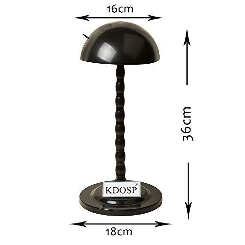 Plastic Wig Stand Hat Display Mannequin Head Stand for Styling Drying Display