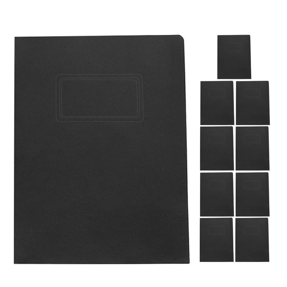 10 Pcs Document Organizer Folder Binder Paper Folders with Pockets