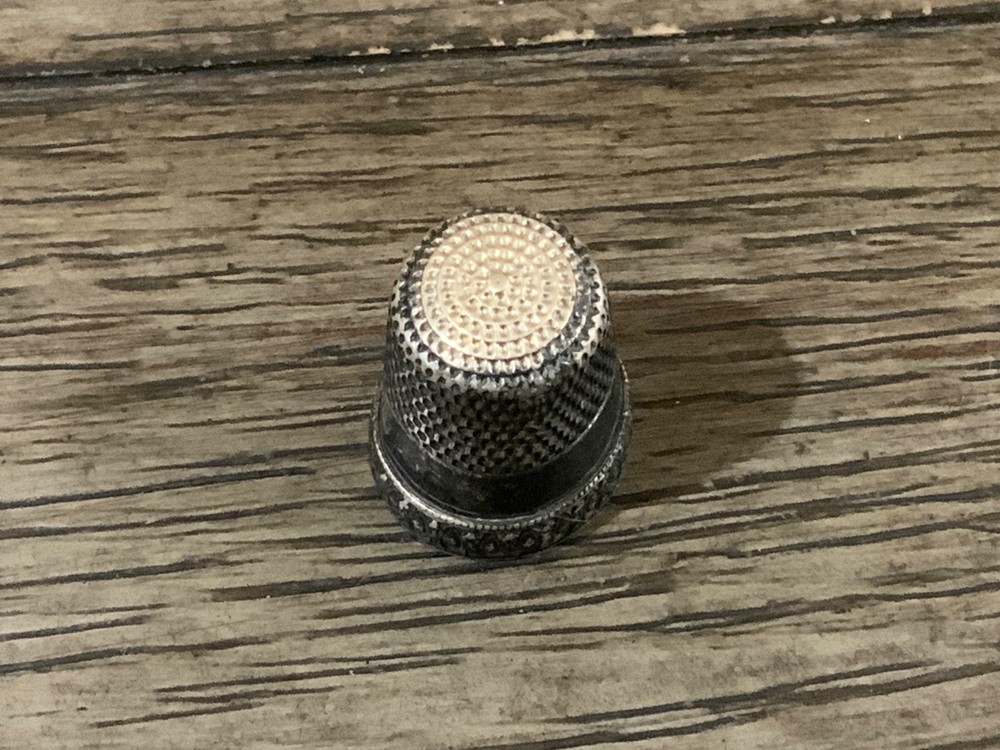 Three Sterling Silver Thimbles