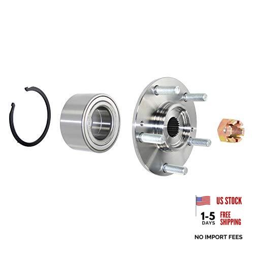 DuraGo 29596149 Front Wheel Hub Kit, 1 Pack, Silver