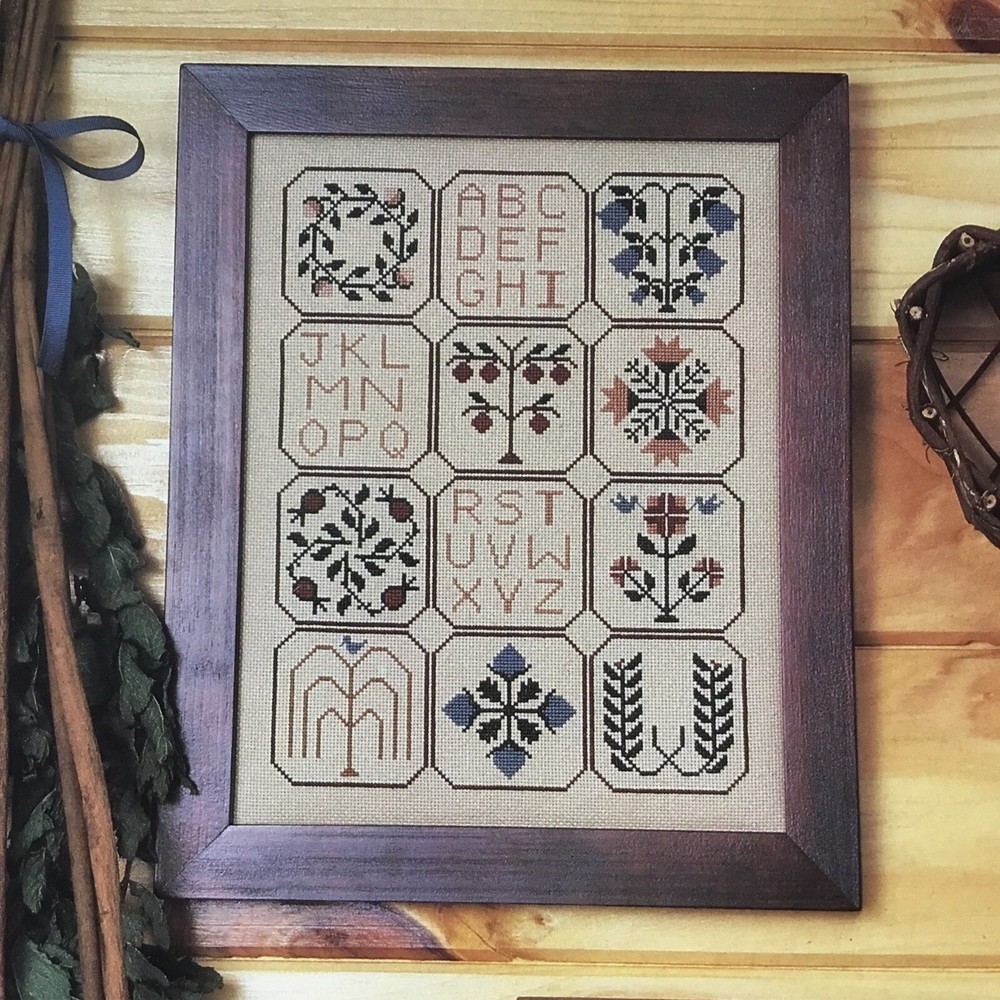 Cinnamon Heart Needleworks Cinnamon Samplings Counted Cross Stitch Chart Pattern