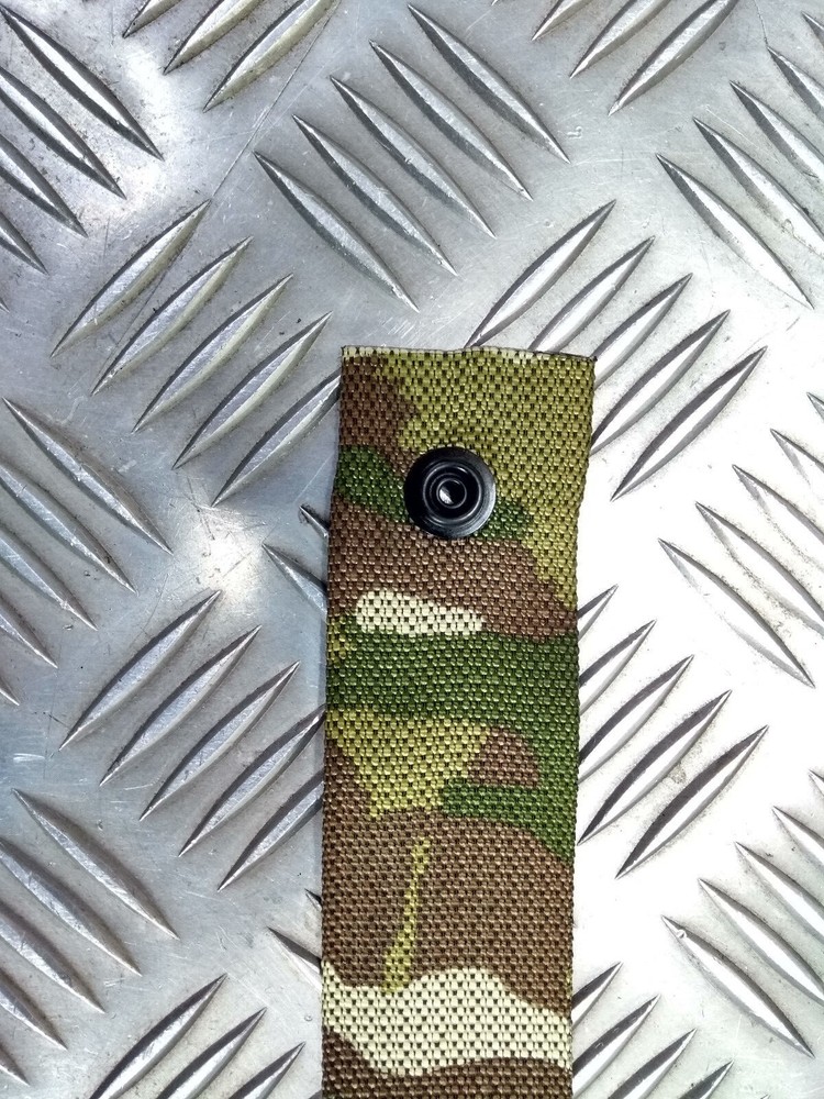 Multi Terrain Pattern MTP Camouflage Fixing Strap / Loop with Press Studs