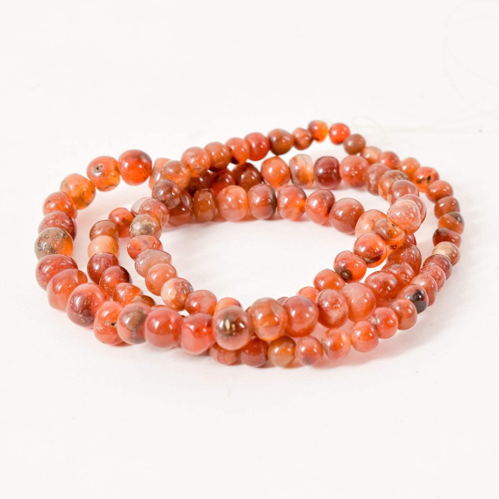Carnelian Stone Trade Beads