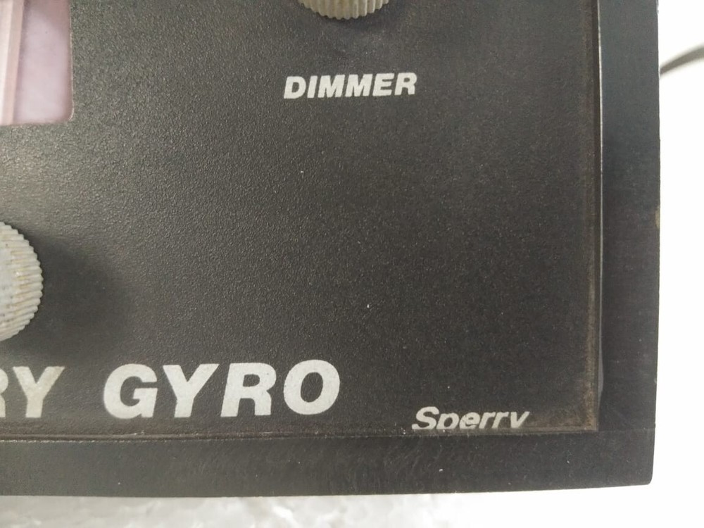 SPERRY COURSE MEMORY GYRO Input Power 24 VDC