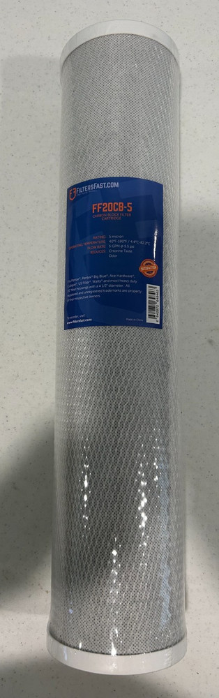 FF20CB-5 Replacement Carbon Block Filter New FREE SHIPPING